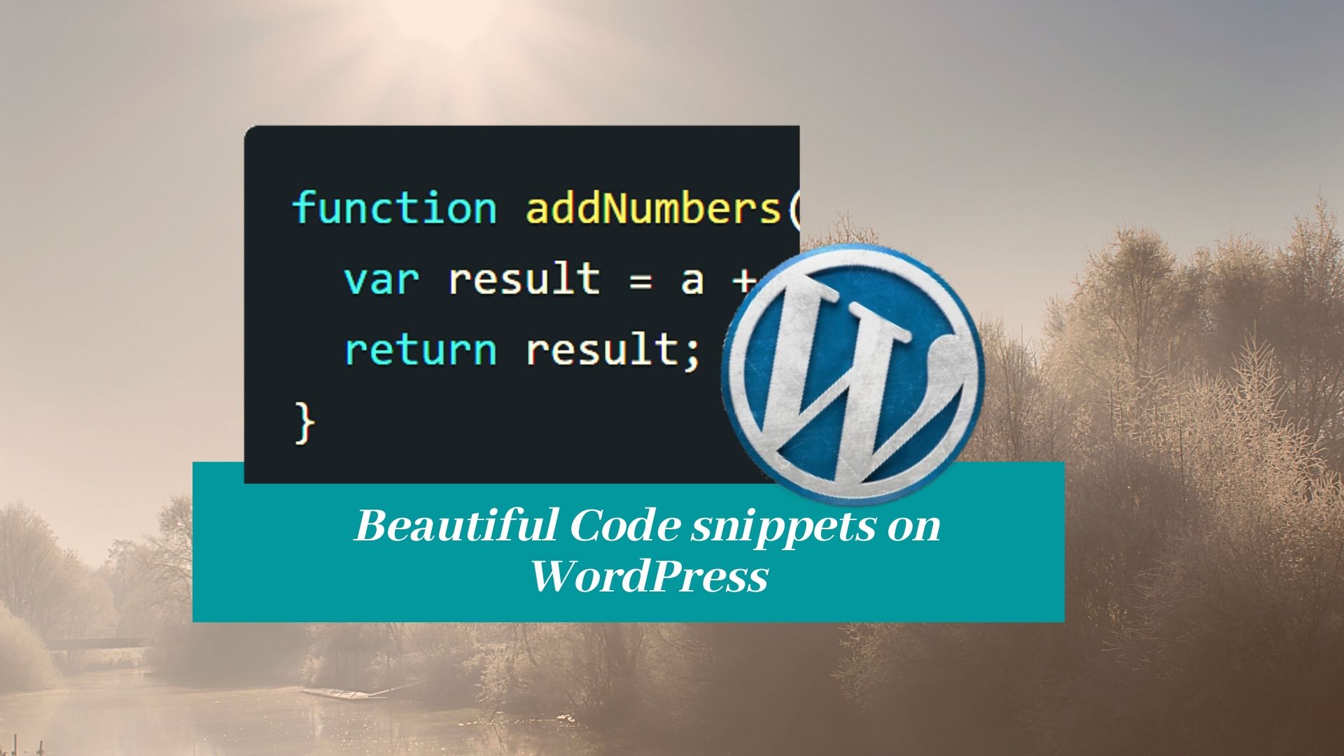How to add beautiful Code Snippet blocks on WordPress websites - The ...
