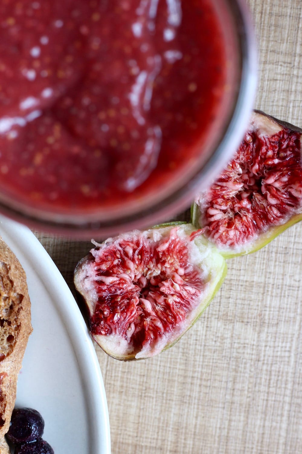 Keep the pan on fire and let the figs . Homemade Fig Jam Recipe | The Conscientious Eater