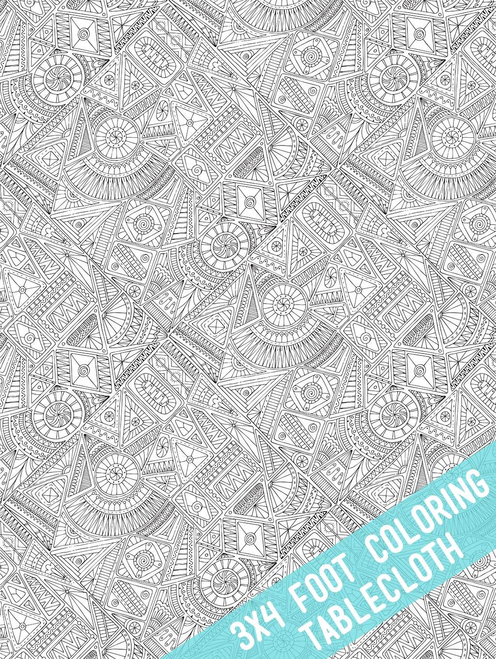 Three tiers of shelving are made of durable steel. Printable Coloring Tablecloths and Posters - The Crafting
