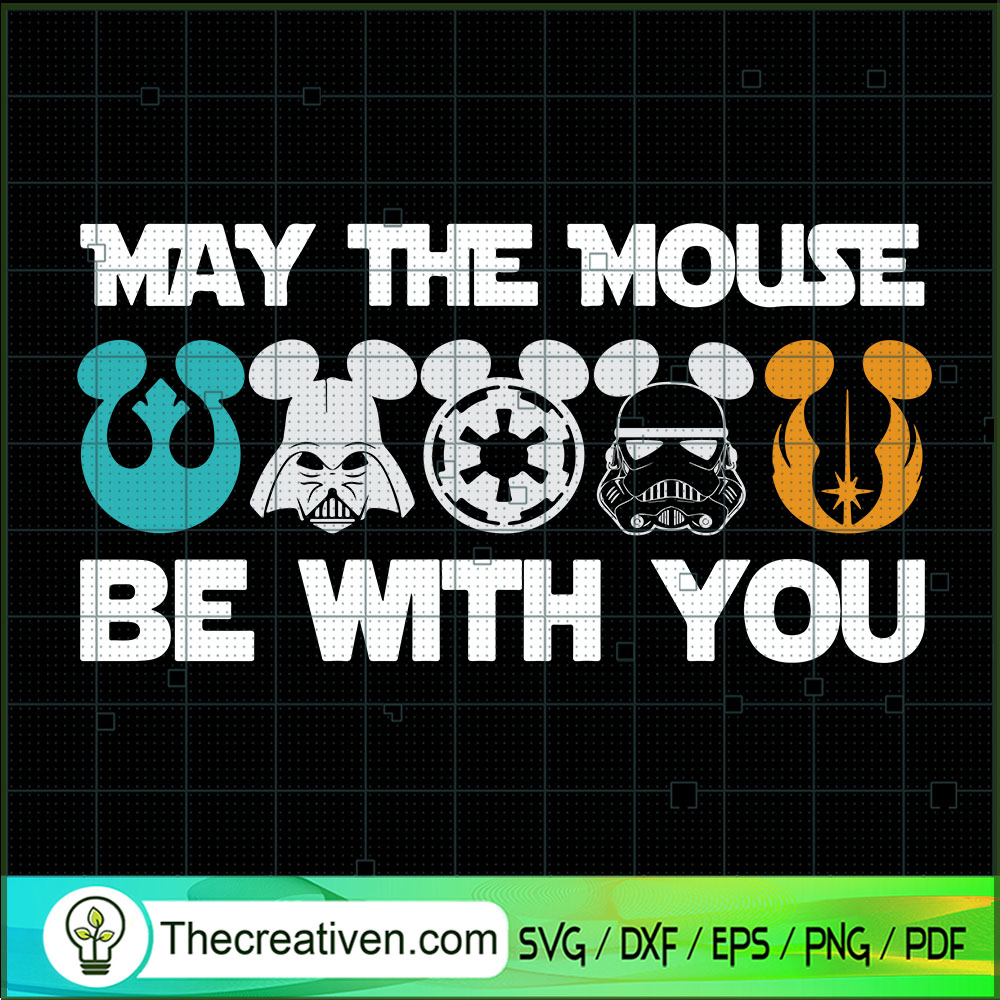 Add to favorites mickey mouse star wars svg ad by selfinspiredstudio ad from shop. May The Mouse Be With You Svg Star Wars Mickey Svg Disney Star Wars Svg Premium Original Svg Cut Files