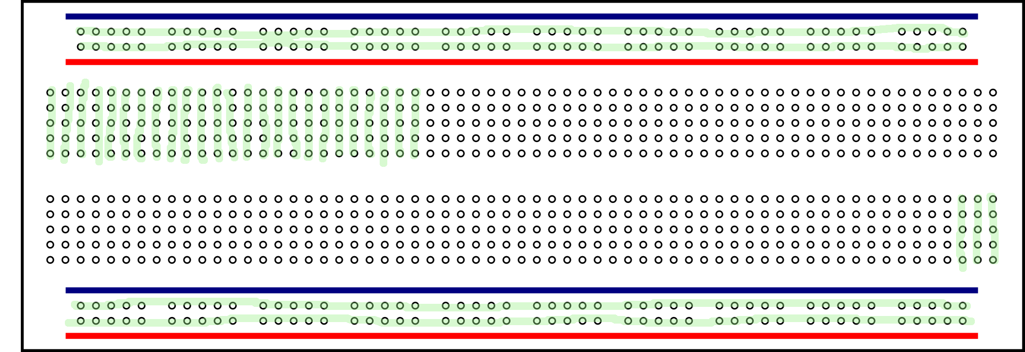 Breadboard Circuit Diagram