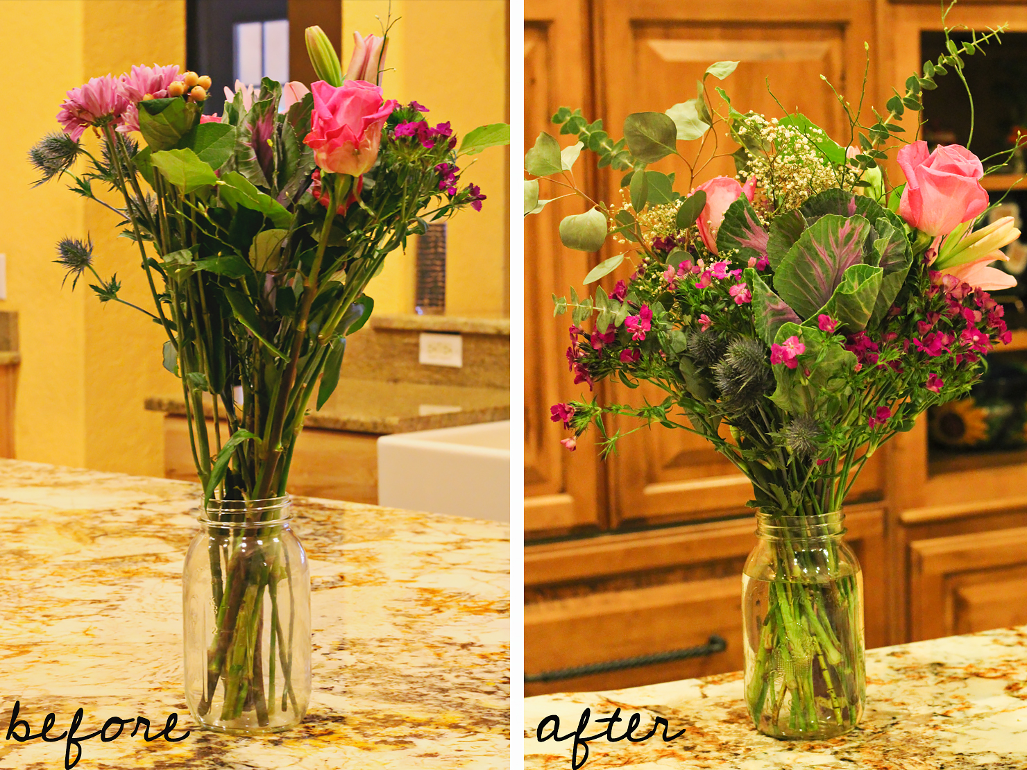 How To Spruce Up Your Grocery Store Flowers The Daph Exchange life + style blog