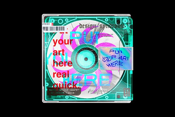 Transparent cd mockup album case cd design download dvd label mockup music presentation psd showcase . 25 Cd Mockups For Storing Your Design Data The Designest