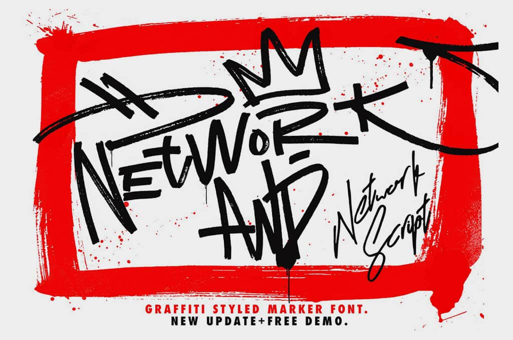 50 Best Graffiti Fonts Free Premium The Designest