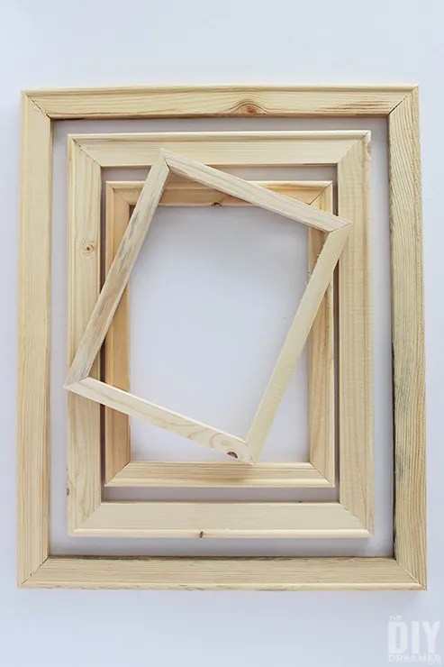 It also works well as crown edging around the tops or bottoms of cabinets and shelving. How To Make Cheap Wood Frames The Quick And Easy Diy Way