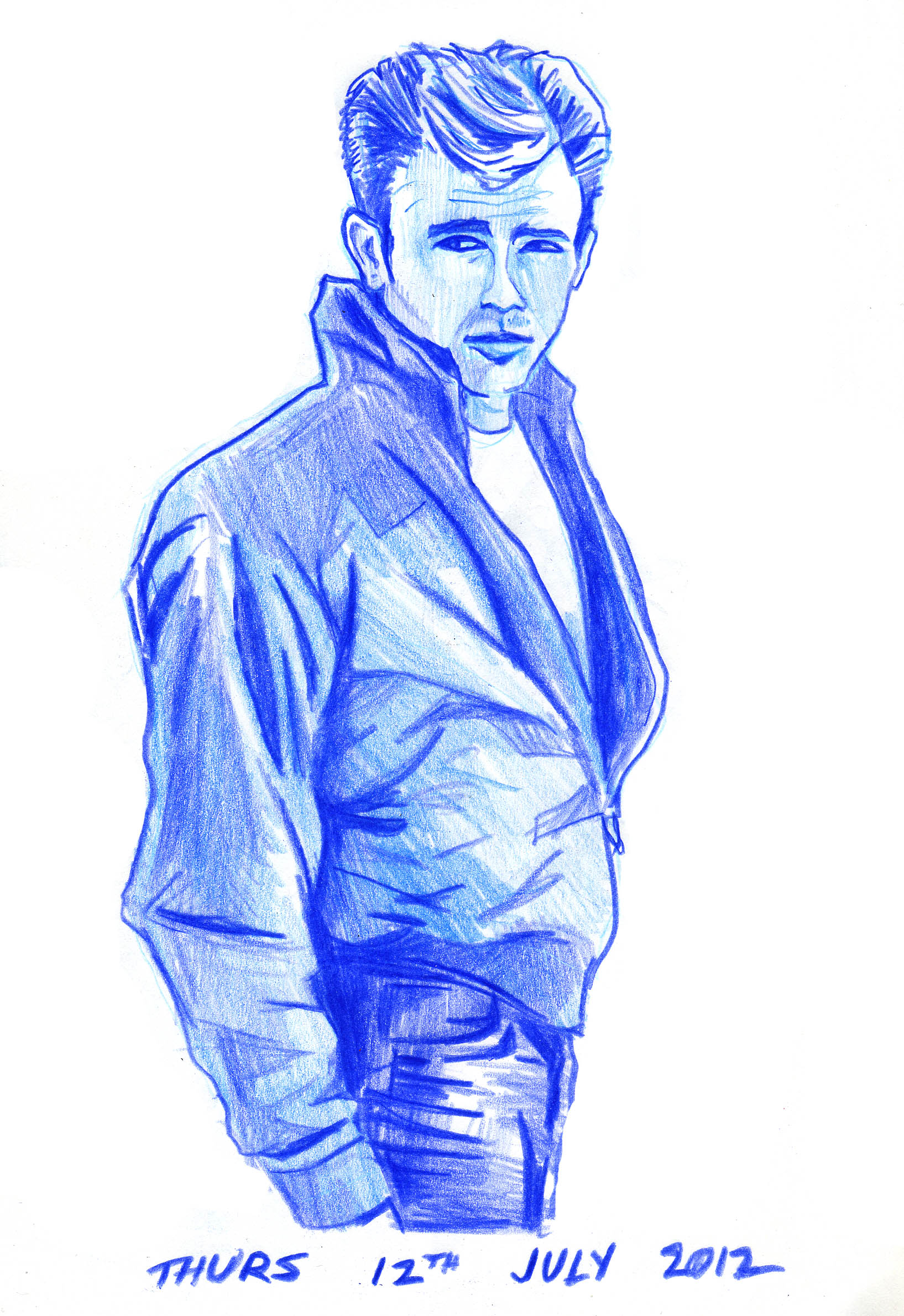 James Dean Pencil Sketch / Taras Koltun As James Dean By Gina0 On Deviantart Deschamps01img