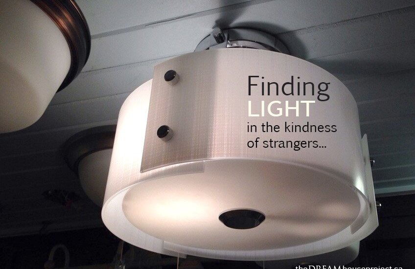 Finding ‘light’ in the kindness of strangers…