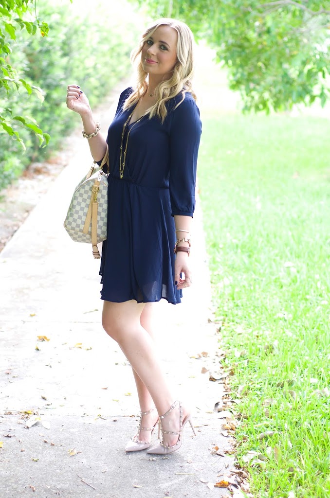 little navy dress