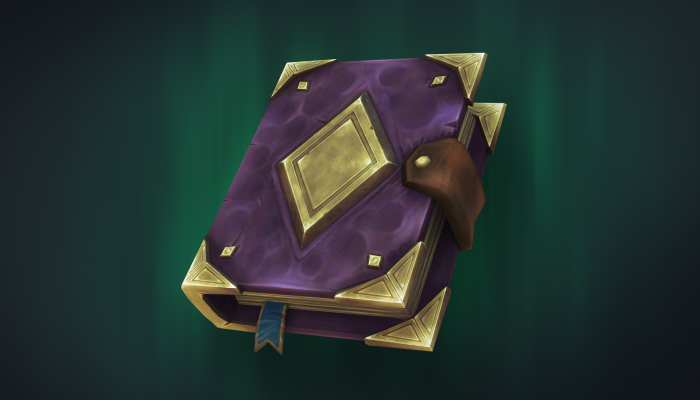 3d Low Poly Magic Book 1 Thegameassetsmine