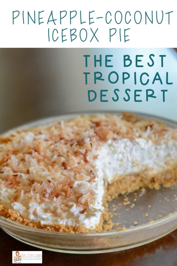 Pineapple Coconut Icebox Pie No Bake Pineapple Pie The