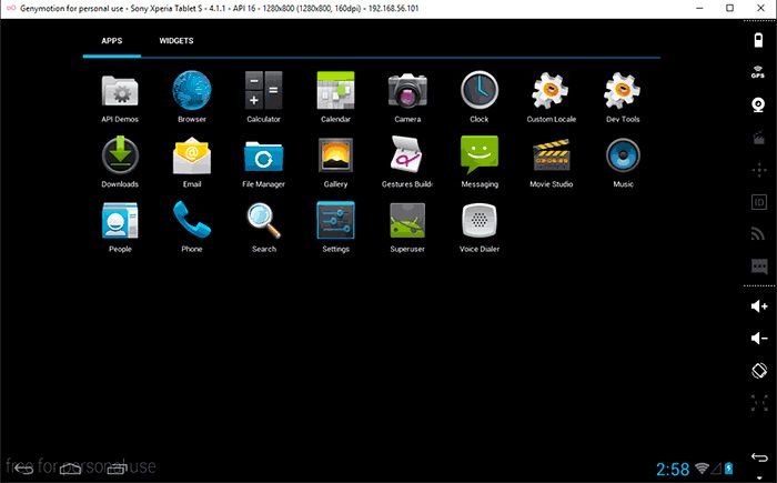 Android Emulator For Wimdows 10