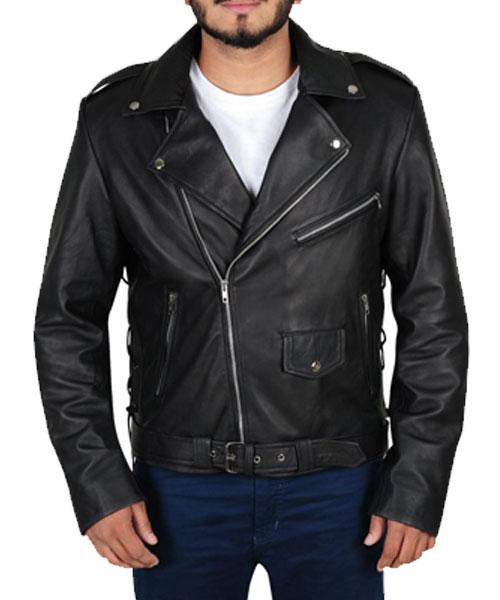 Atom Cat Fallout 4 Black Leather Jacket