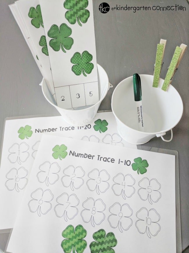 Enjoy the five worksheets with answers on the second page. Four Leaf Clover Counting Printables