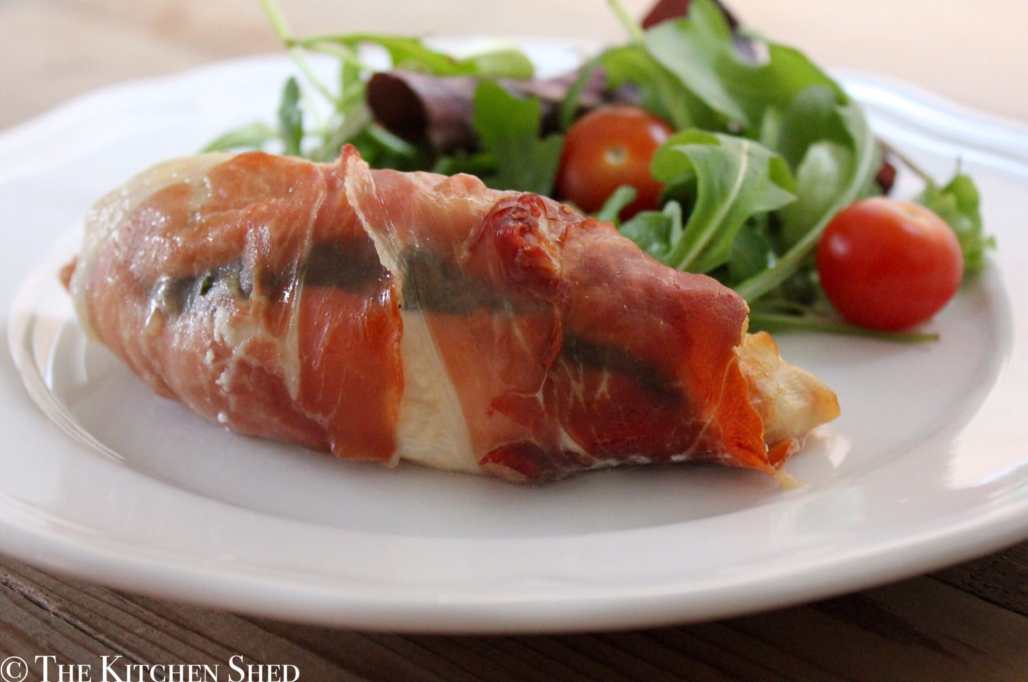 Clean Eating Basil & Goats Cheese Stuffed Chicken The Kitchen Shed