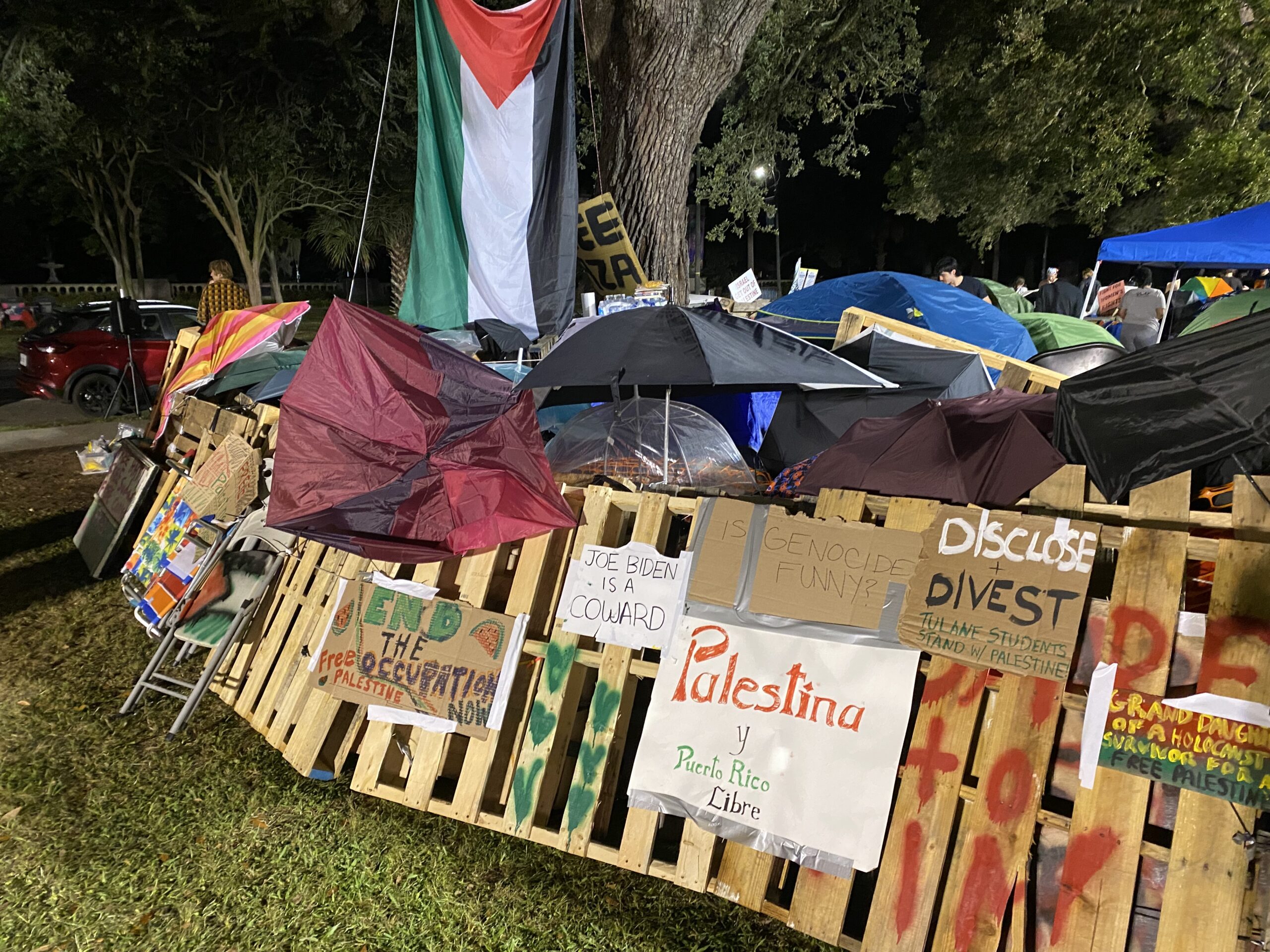 Tulane and Port NOLA utilizing arrests to silence Palestine protesters