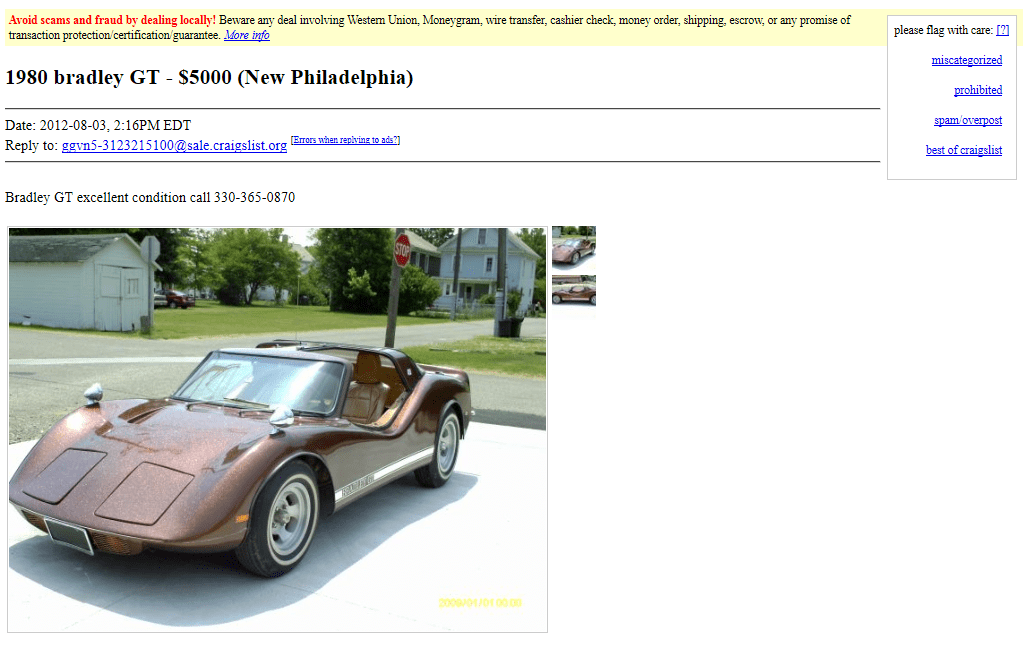 Does any one know where i can fine a wiring harness for a 1975 bradley gt. As Seen On Craigslist 1980 Bradley Gt Themagicboltbox