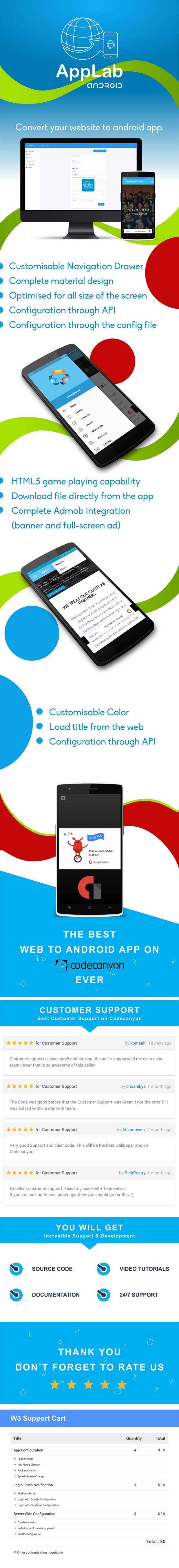 Applab A Web To Android App Generator Download Wordpress Themes