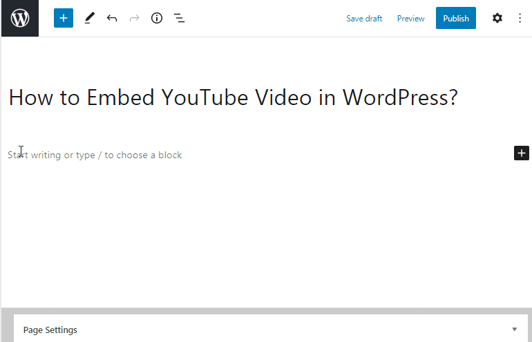 You may have to search for it if it's not immediately visible. How To Embed Youtube Video In Wordpress 5 Easy Ways