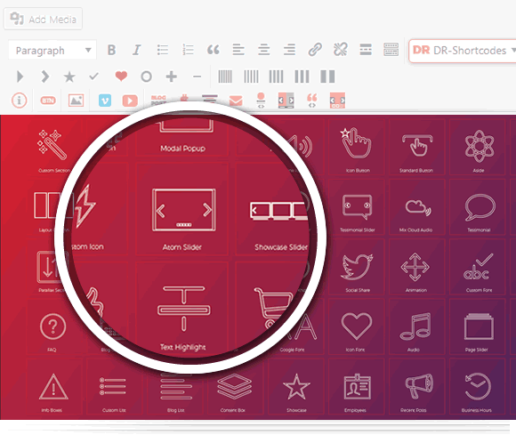 Atom Wordpress Theme