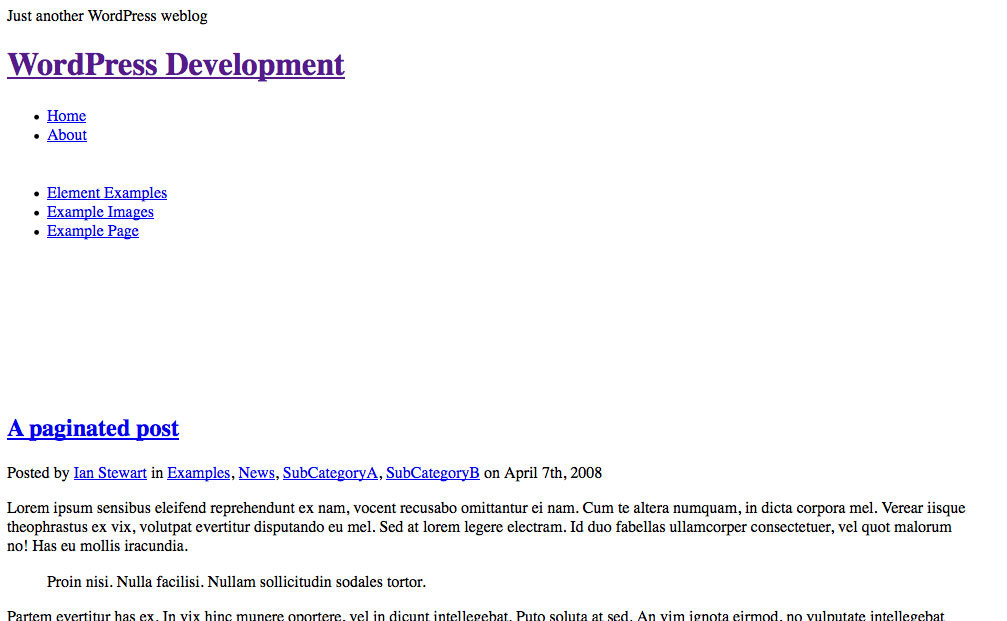 I'm not sure why this would be the case, but it seems that the theme is ignoring my css in my child theme's style.css file. Wordpress Child Theme Basics Themeshaper