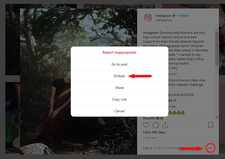 This is great because it means you should see all the photos you most likely want to, but sometimes it means a post from a person yo. How to Embed and Center Align Instagram Posts in WordPress - ThemeSkills