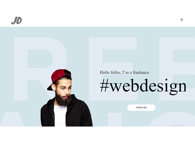 Solonick is a fully responsive, professional multipurpose personal portfolio wordpress theme for designers, musicians, video producers, architects, . Jd A Creative Personal Portfolio Bootstrap Template Free Download