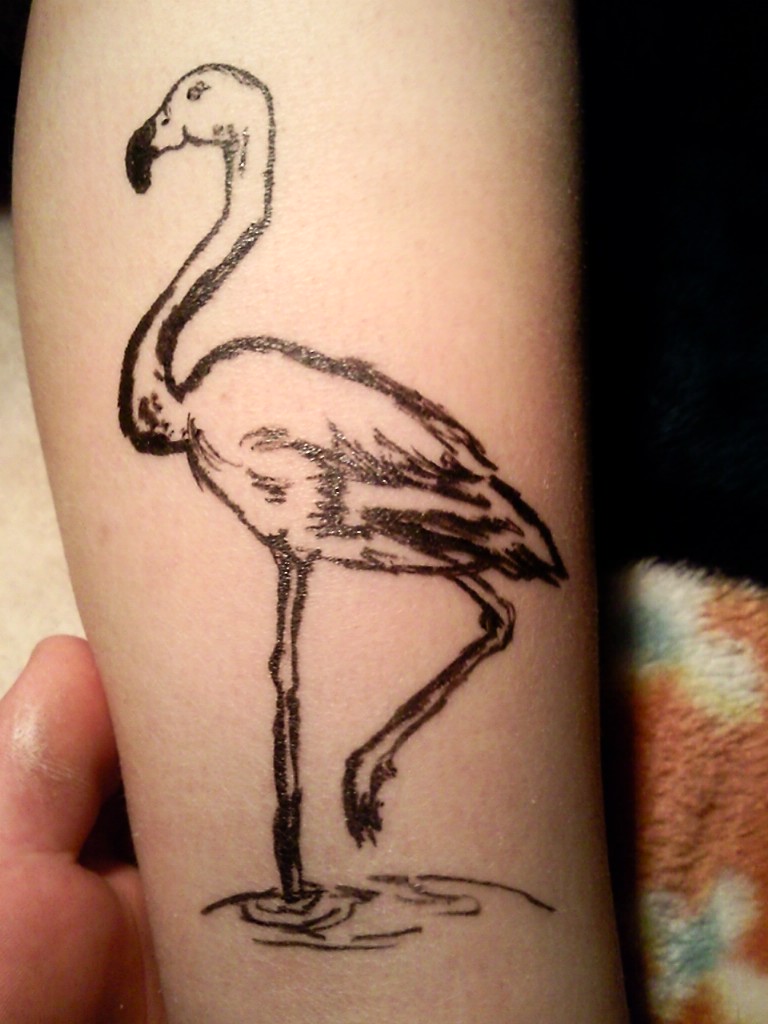 Flamingo Tattoos | Themusicink 1024_x_768_jpg