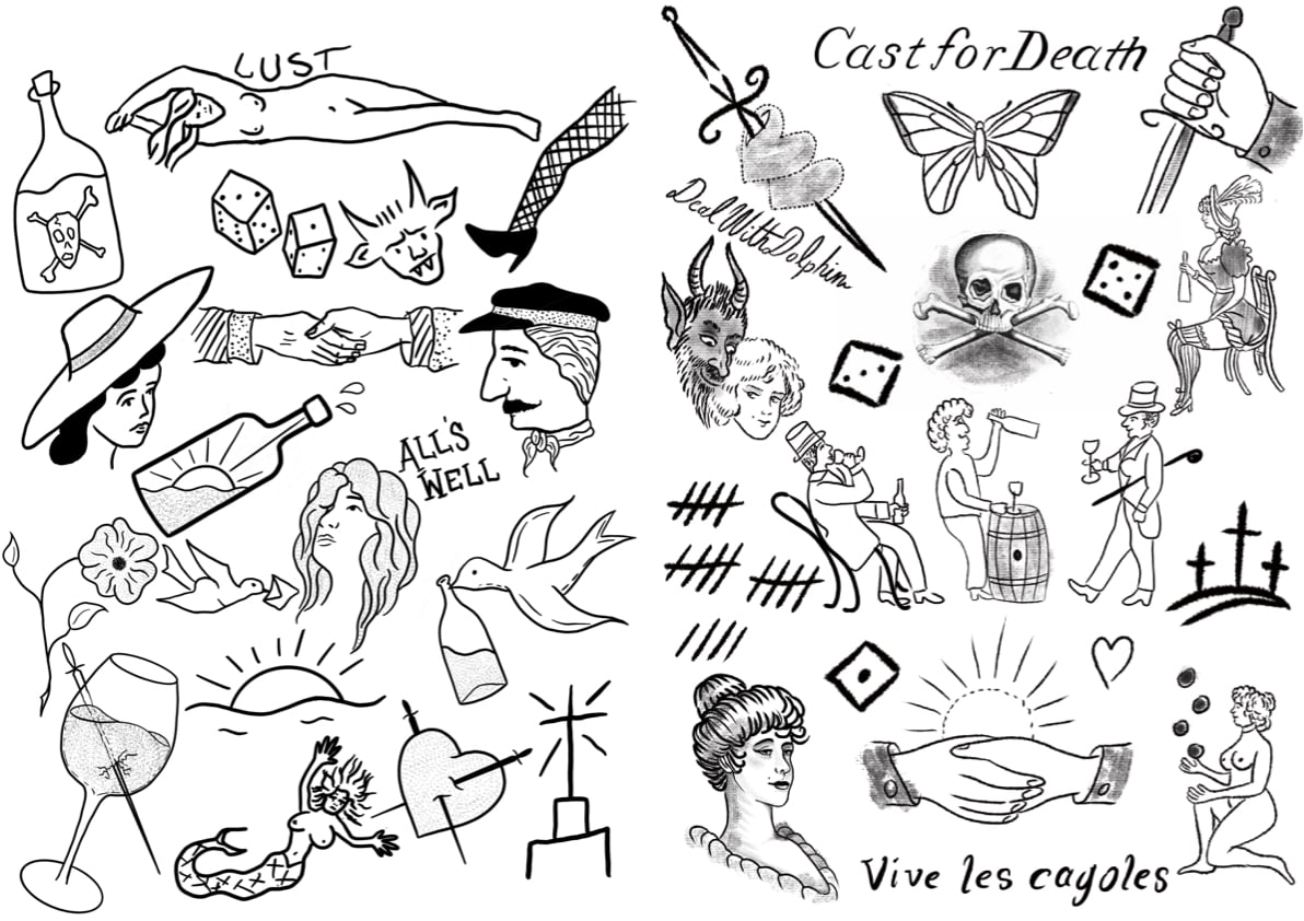 The Cl(Ink) - An 18Th Century-Inspired Pop-Up Tattoo Parlour 842_x_1192_jpg
