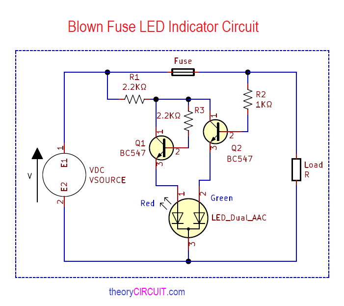 Simple Circuit Diagram For Fuse Circuit Diagram