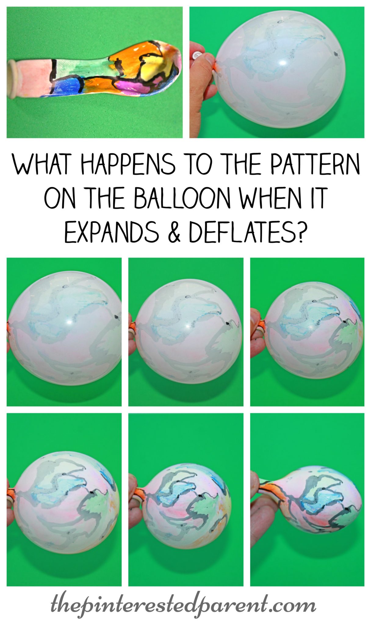 Simple Balloon Experiment The Pinterested Parent