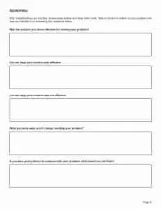 Here are some of the good mental health workbooks and worksheets that i've come across. Cbt Problem Solving Worksheet Editable Fillable Printable Pdf Therapybypro