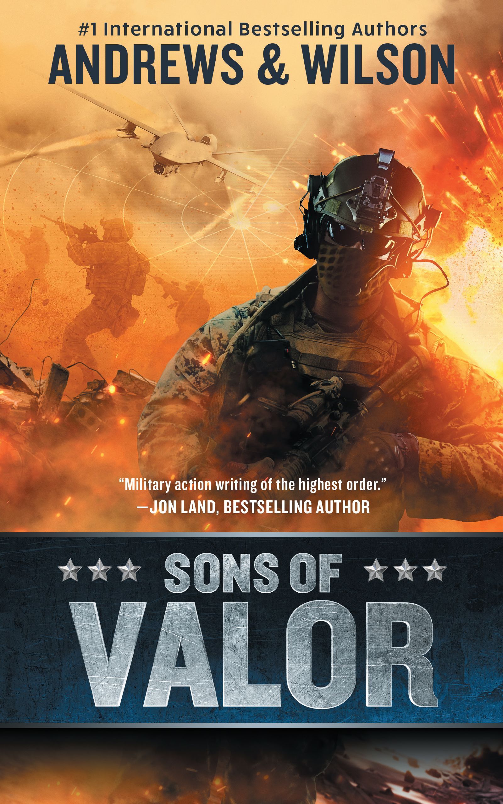 EXCLUSIVE See the Cover for Andrews & Wilson’s ‘Sons of Valor