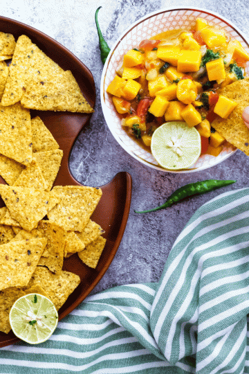 therecipelab mango salsa