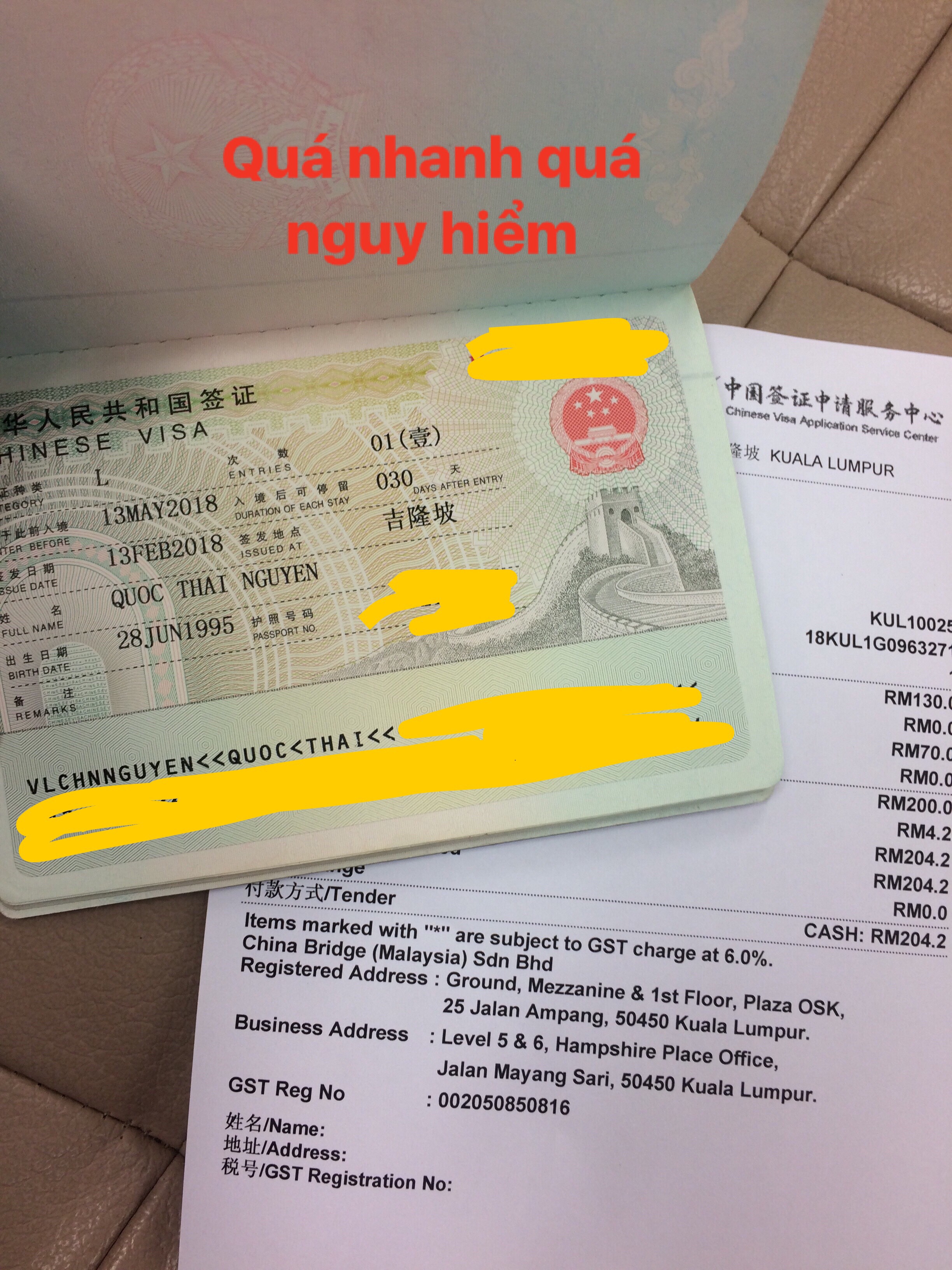 Application fee is a term it's important to understand. China Tourist Visa In Malaysia Saimon S Paths