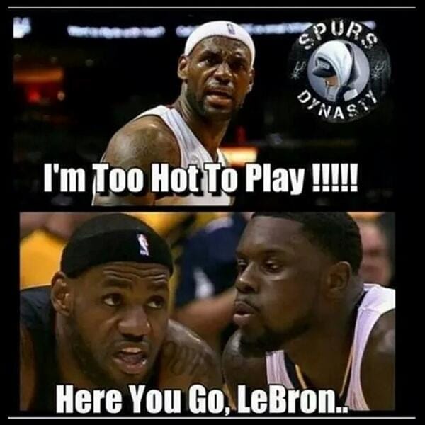 Lebron James Wife Space Jam - Hilarious Lebron Cramping Memes Take Over the Internet