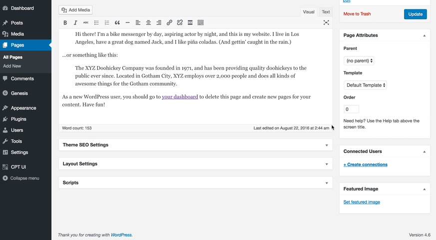 The wordpress rest api provides api endpoints for wordpress data types that allow developers to interact with sites remotely by sending and . Wordpress Posts 2 Posts With Wordpress Rest Api Wp Api