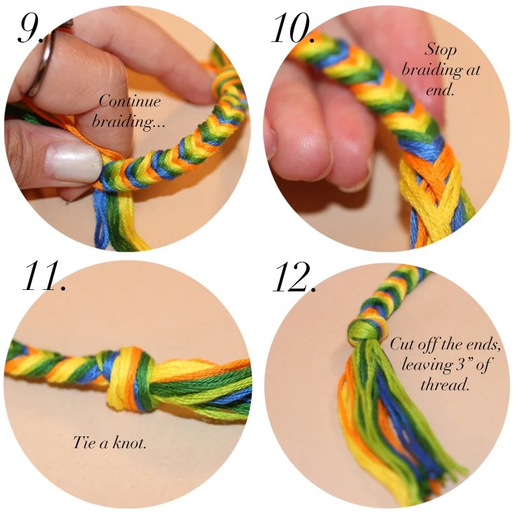 In this video, you will see from start to finish how to weave a fishtail braided bracelet using 2mm round leather cord. DIY Friendship Bracelets: Fishtail Braid. - The Stripe