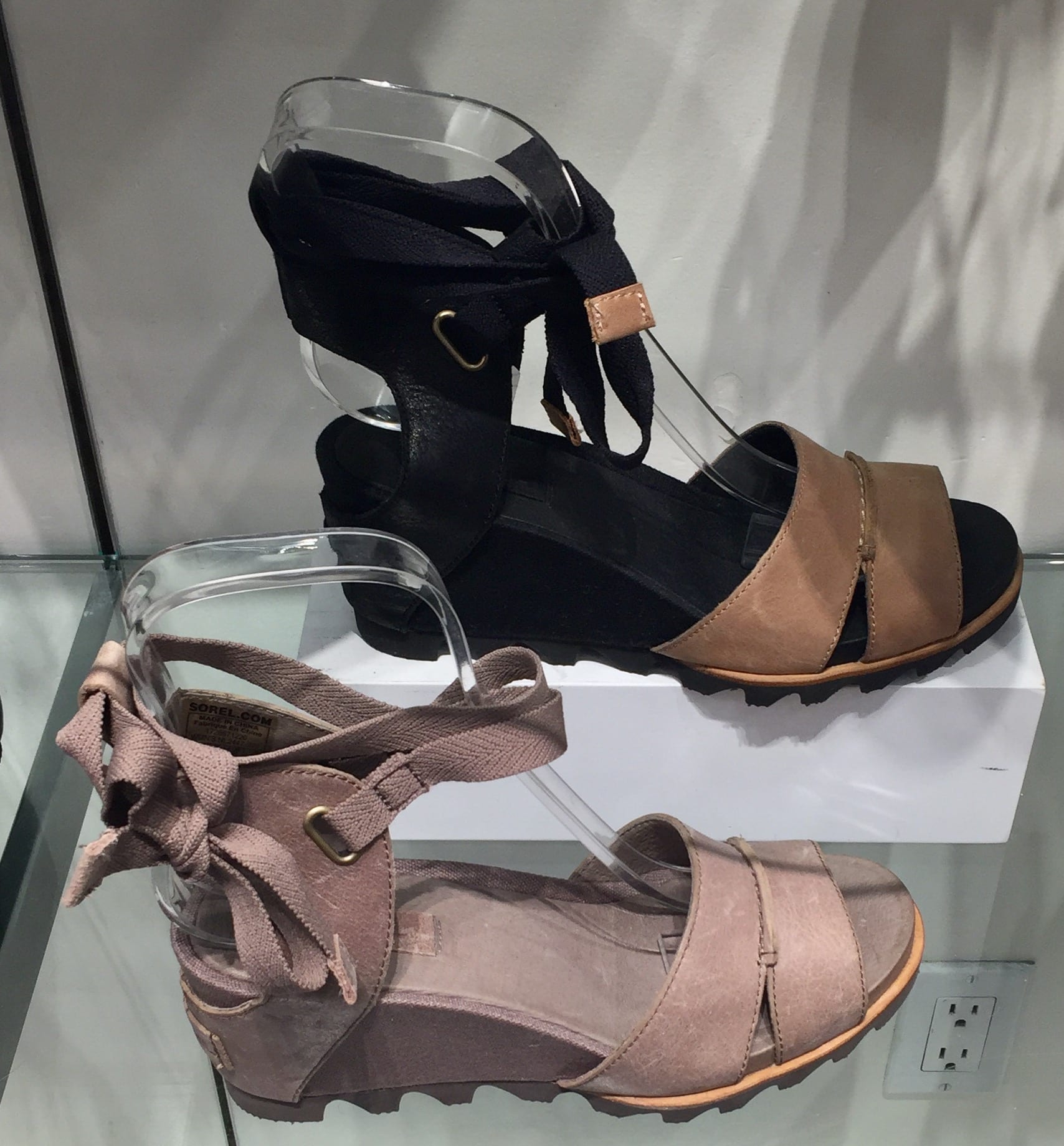 sorel joanie wrap sandal