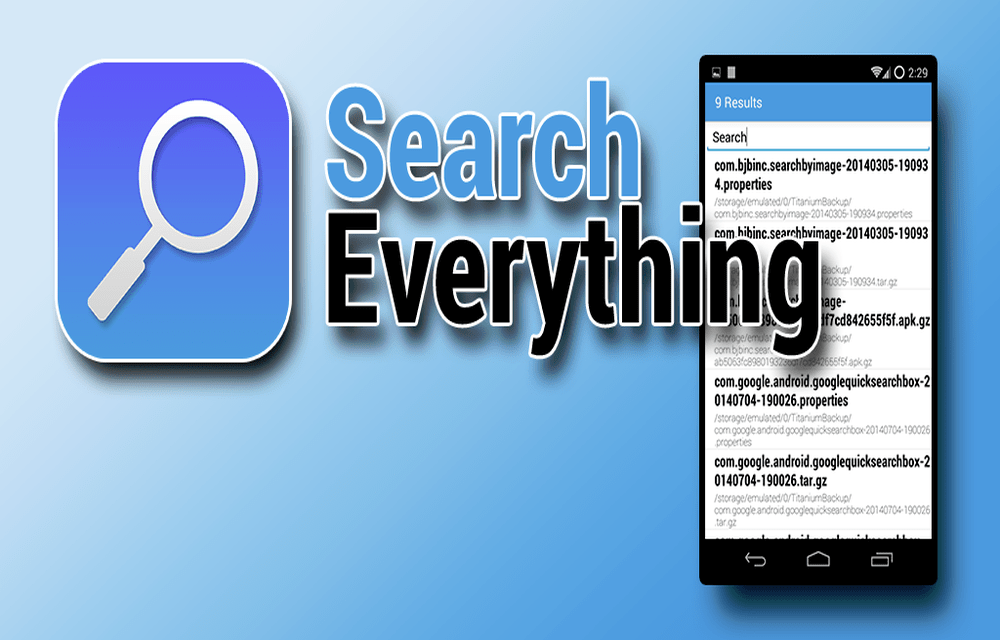 Deep Search Your Android Device With Search Everything App