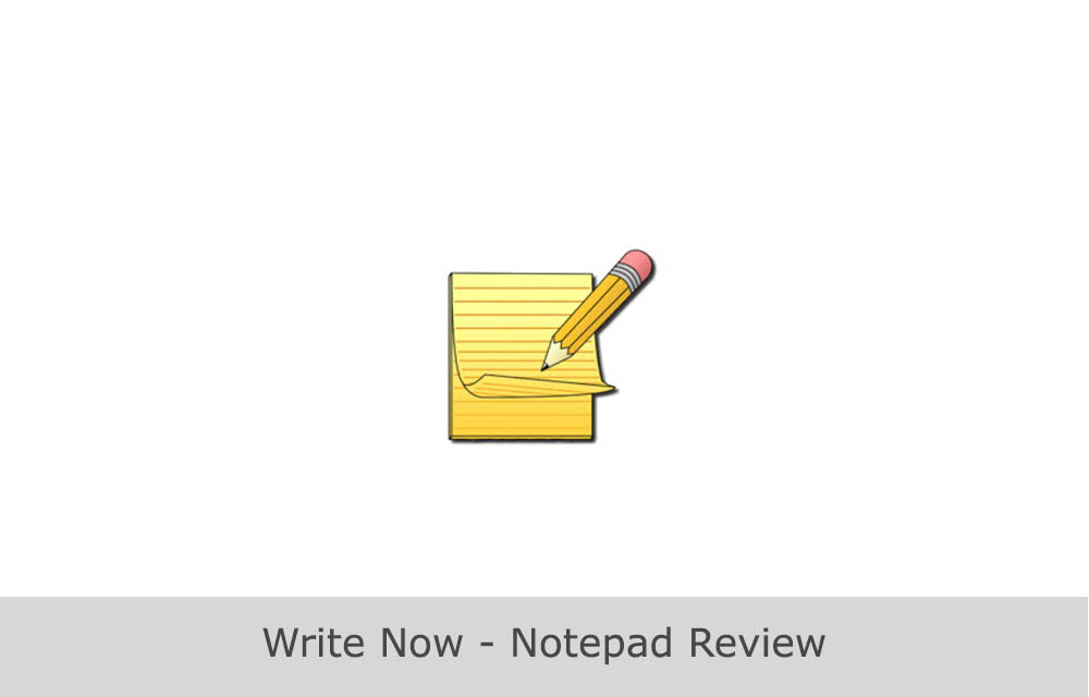 Sponsored App Review Write Now Notepad