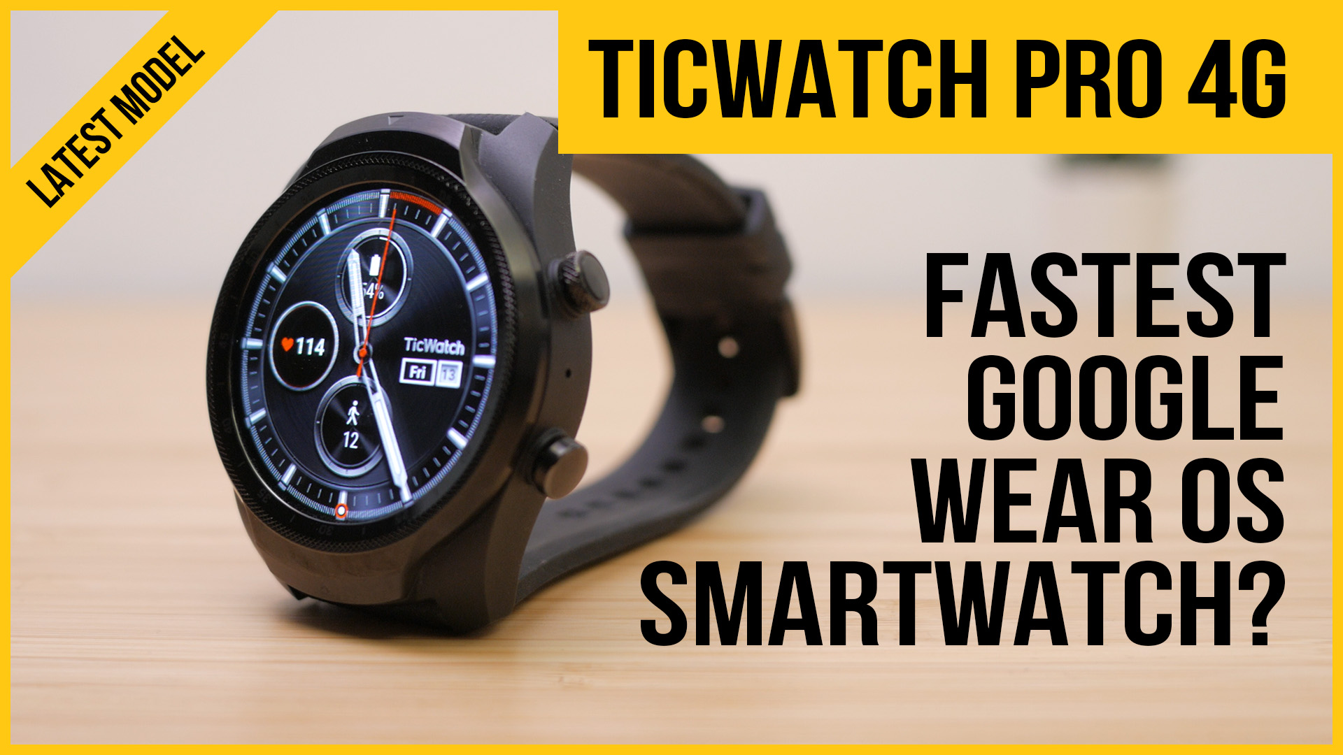 View all guides view video tutorials smart watch index. Ticwatch Pro 4g Review The Fastest Wear Os Smartwatch Test Heart Rate Gps Running Cycling