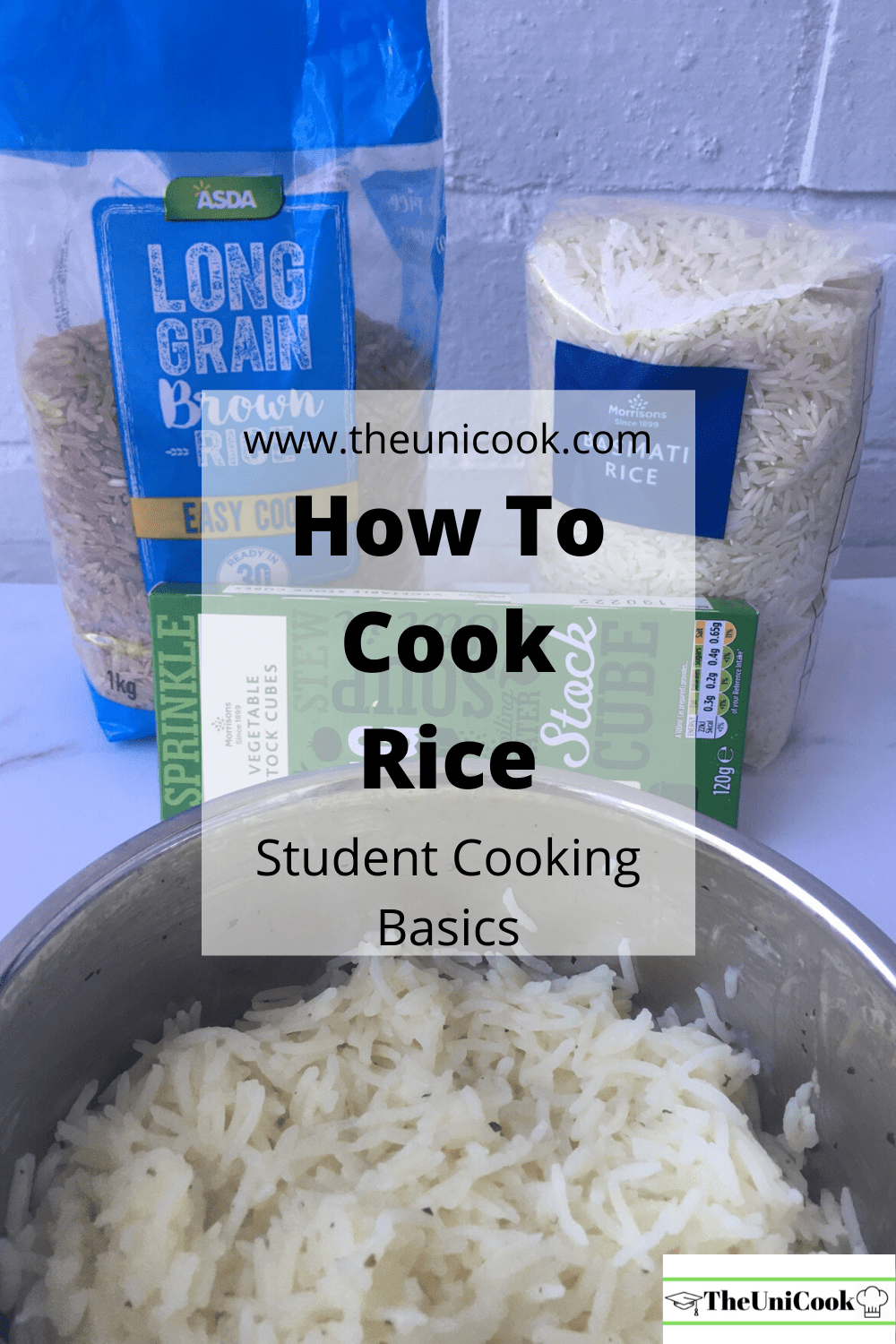 How to Cook Rice Student Cooking Basics 3 TheUniCook