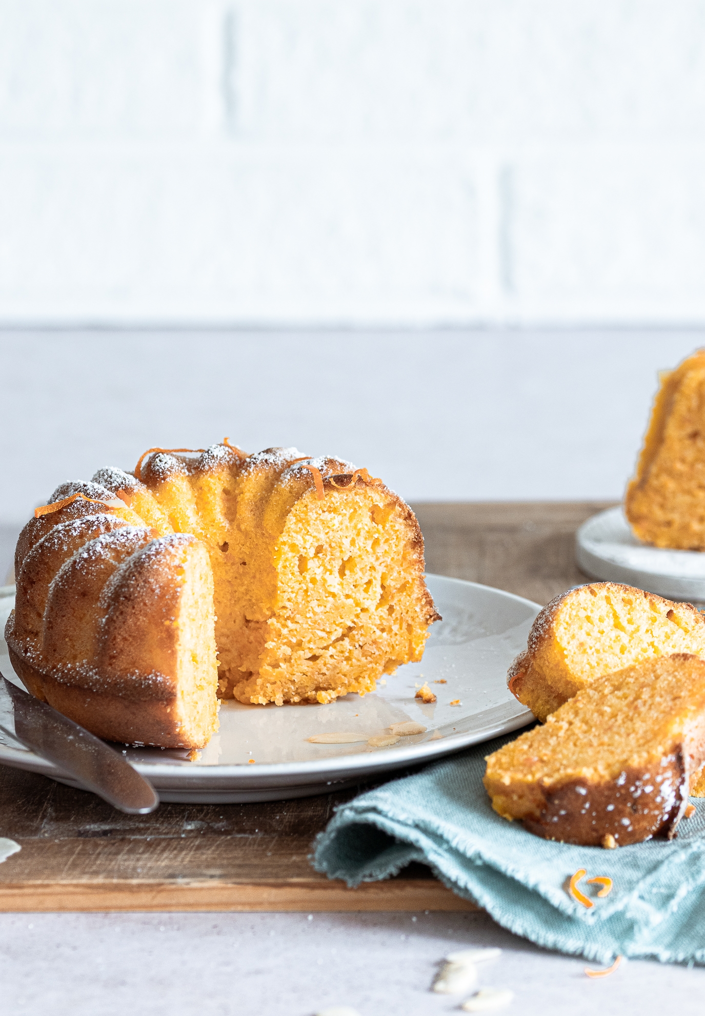 Torta Di Carote Con Farina Di Mandorle E Yogurt