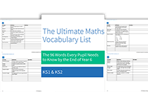 using maths vocabulary games activities to develop fluency reasoning at ks2