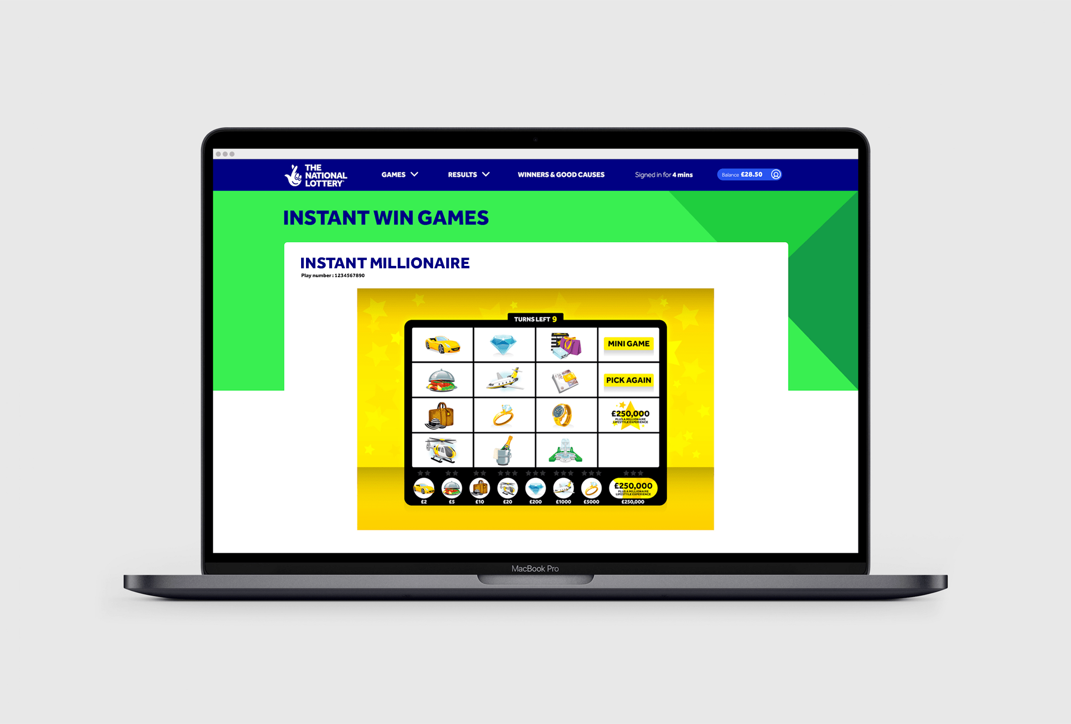 However the odds to the win the jackpot are an incredible 1 in 139,838,160, the odds of winning a prize are 1 in 13!. National Lottery Online Domestica