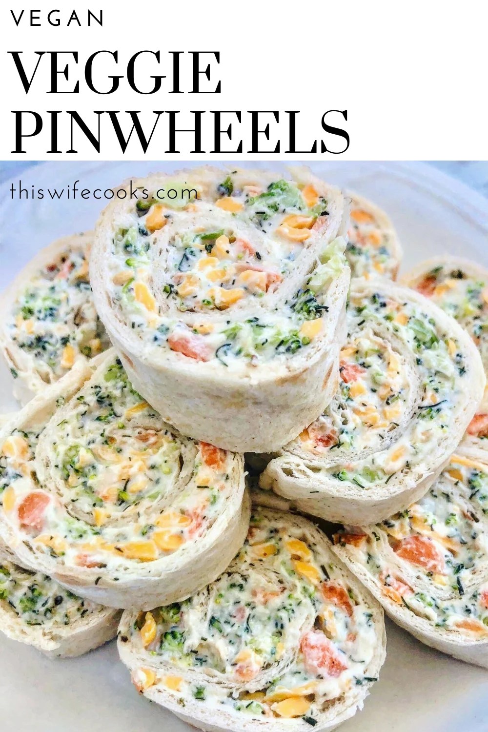 Prepare great appetizers from food network magazine in less than 15 minutes. Vegan Veggie Pinwheels With Broccoli And Carrots This Wife Cooks
