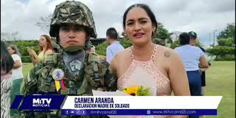 Más de 570 soldados juran proteger a Colombia