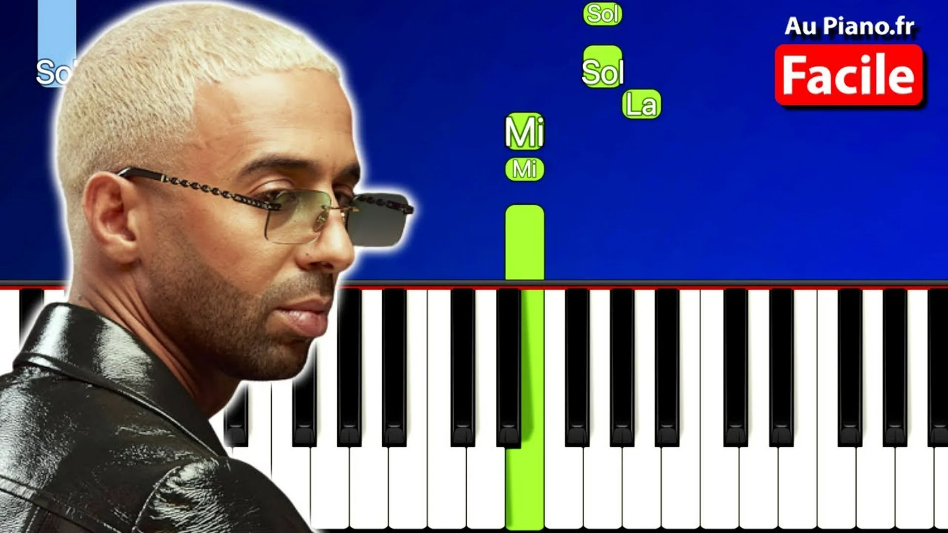 NAPS – C&rsquo;est carré le S (feat.Gazo, Ninho)-Piano Cover Tutorial Instru Rap