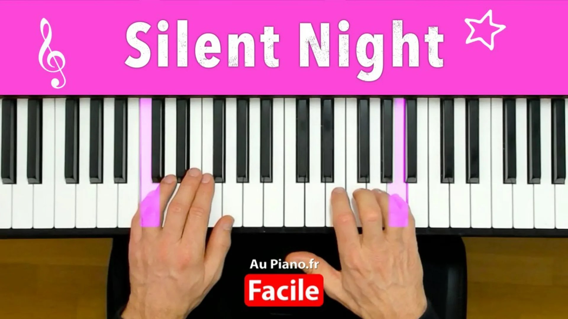 Douce nuit – Piano Tutorial