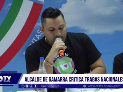 Alcalde de Gamarra critica trabas nacionales